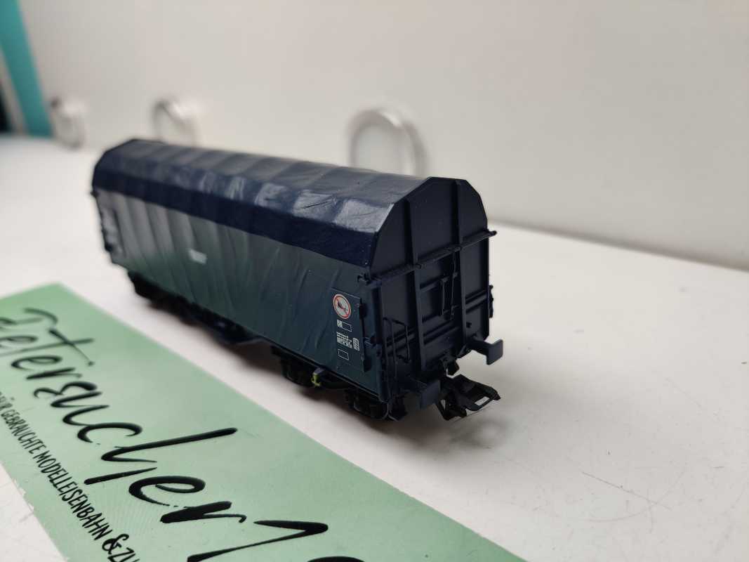 Märklin H0 AC 47210 -01 / 467 1 661-7 / Güterwagen „Coil-Transporter“ / Schiebeplanenwagen / NEM / SNCB