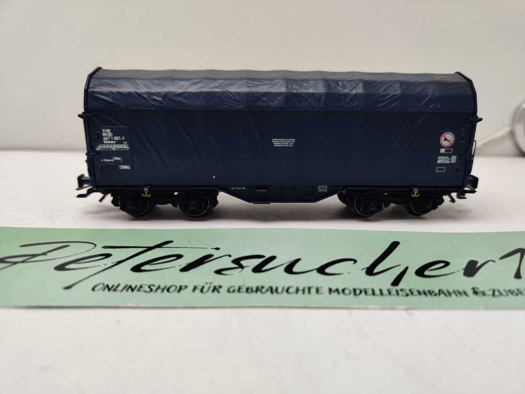 Märklin H0 AC 47210 -01 / 467 1 661-7 / Güterwagen „Coil-Transporter“ / Schiebeplanenwagen / NEM / SNCB