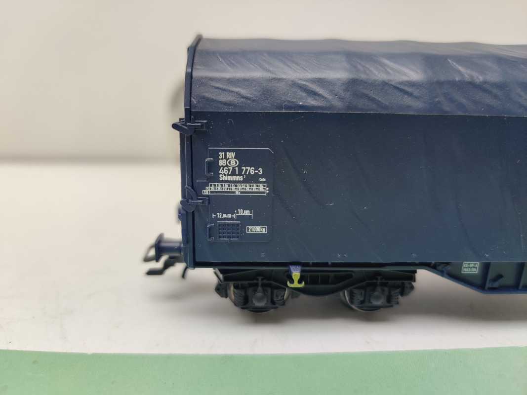 Märklin H0 AC 47210 -01 / 467 1 776-3 / Güterwagen „Coil-Transporter“ / Schiebeplanenwagen / NEM / B