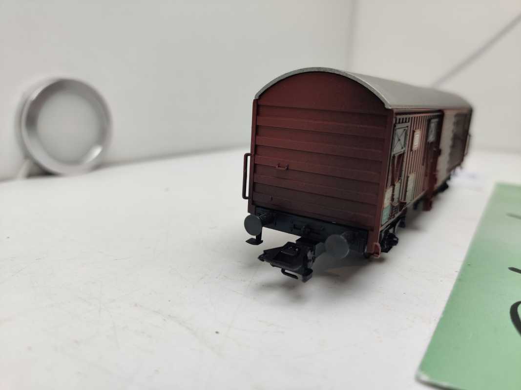 Märklin H0 AC 00779-17 Spundwandwagen Bauart Gbs256 aus Display / NEM / DB