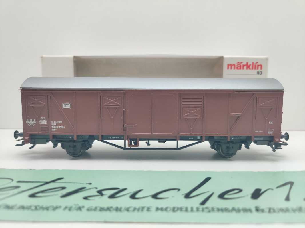 Märklin H0 AC 4732 Gedeckter Güterwagen Gbs254 / NEM / DB / OVP