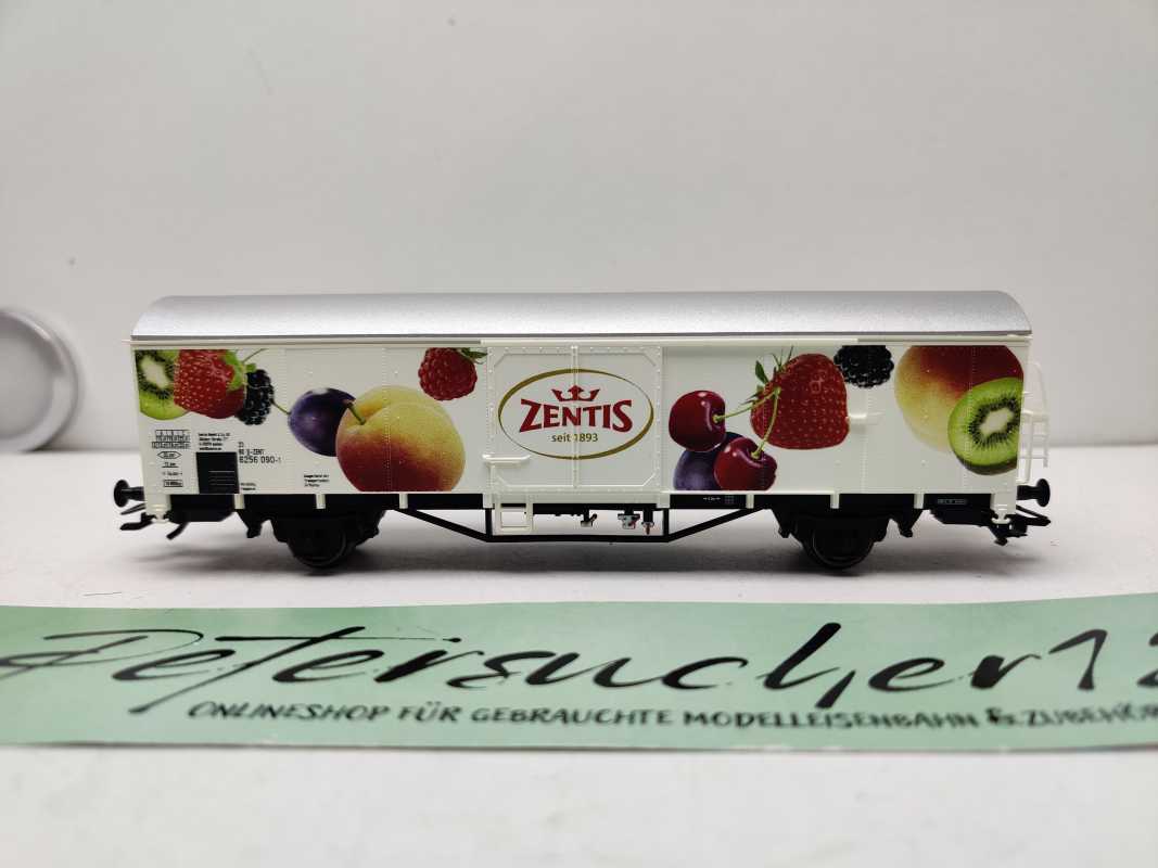  Märklin H0 47323 / zweiachsiger Kühlwagen der Bauart Ibblps 379 / Fruchthersteller „Zentis“ / DB AG