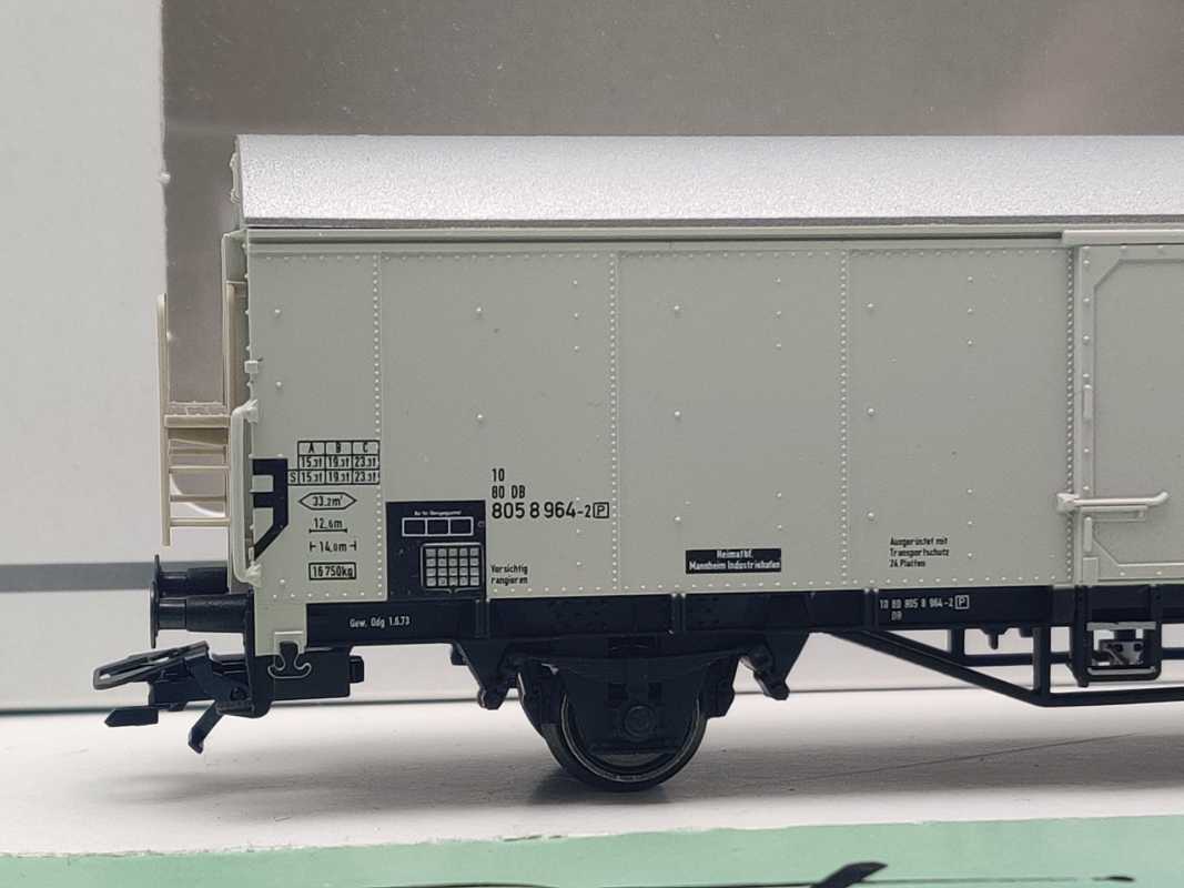 Märklin H0 AC 47324 Kühlwagen Ibblps379 / NEM / [P] DB / OVP weiß
