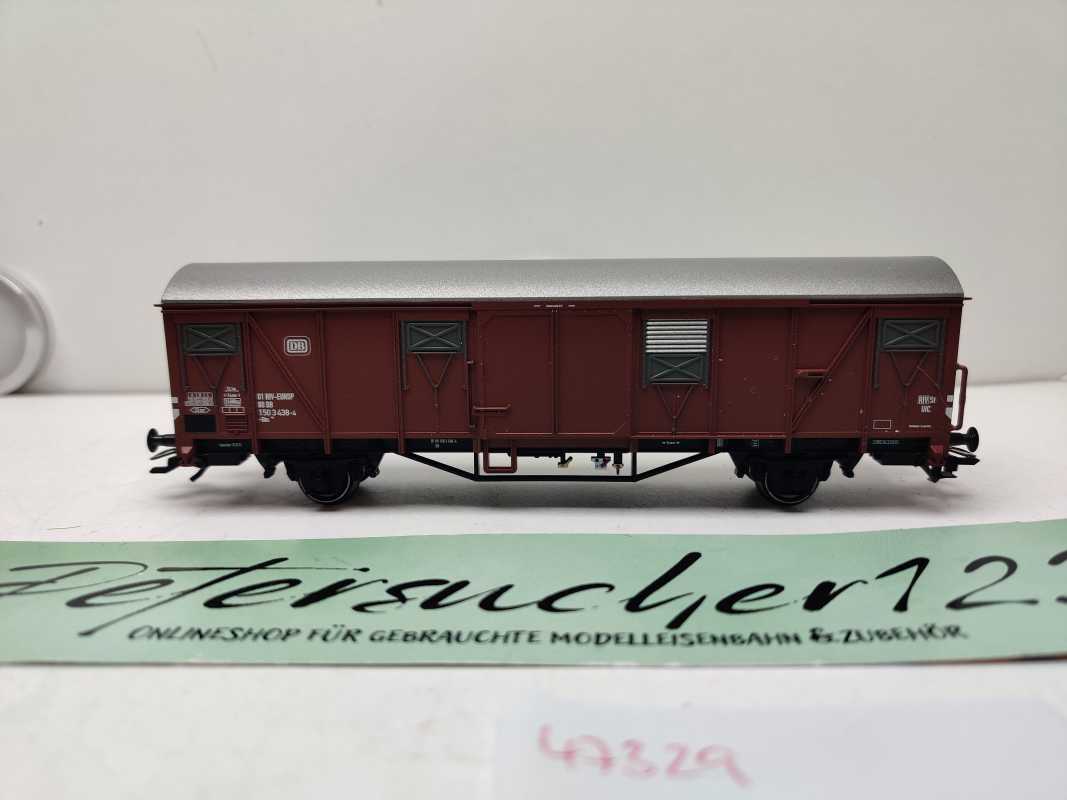 Märklin H0 47329 / zweiachsiger gedeckter Güterwagen der Bauart Gbs 254 / DB