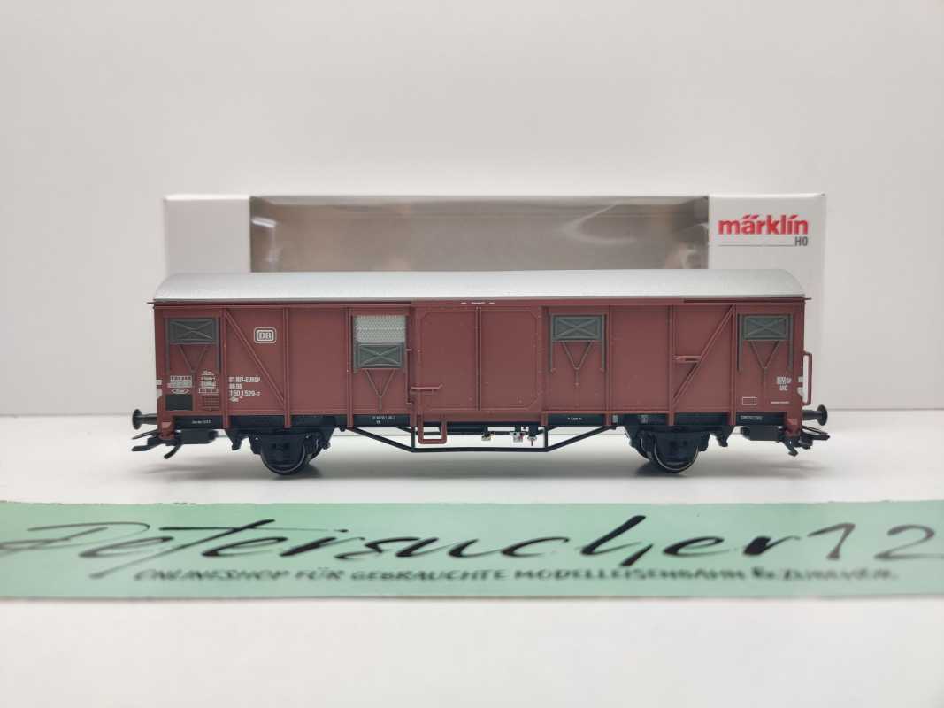 Märklin H0 47329 gedeckter Güterwagen 529-2 Gbs 254 / NEM / DB / OVP
