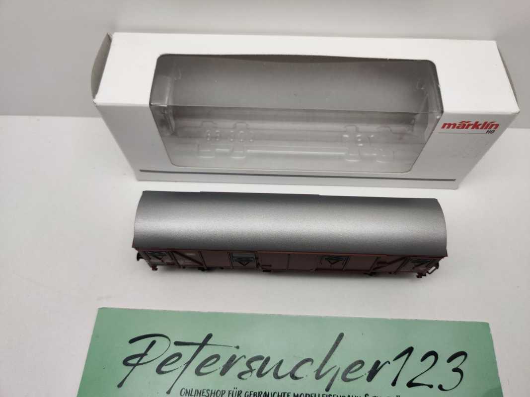 Märklin H0 47329 gedeckter Güterwagen 529-2 Gbs 254 / NEM / DB / OVP