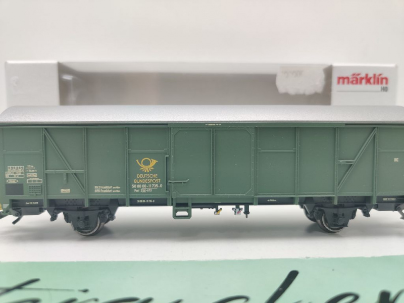 Märklin H0 AC 47360 Transportbahnpostwagen Post2ss-t/13 / NEM / DBP / OVP