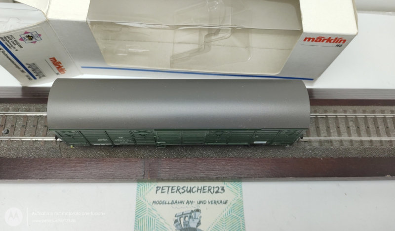 Märklin H0 AC 47362 Pms 63-08 Bahnpostwagen Post aa / NEM / DP / OVP weiß