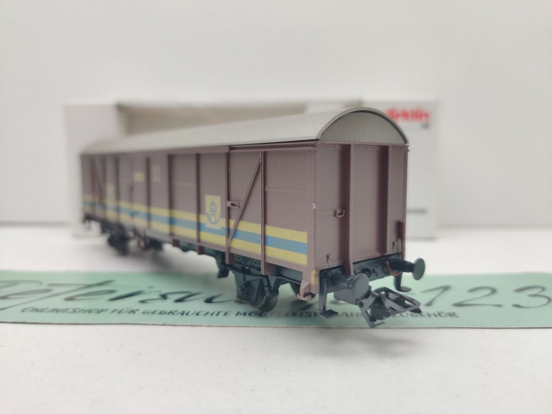 Märklin H0 AC 47363 Post-Güterwagen Gbs / NEM / SJ / OVP