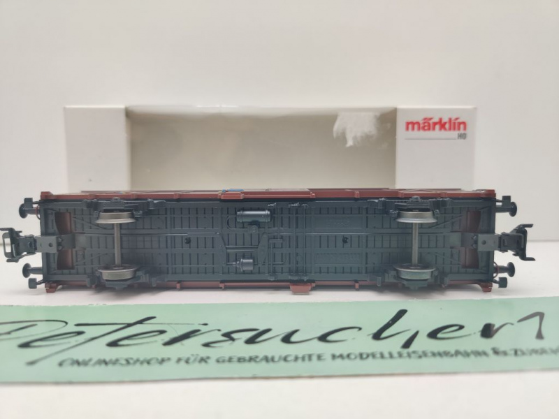 Märklin H0 AC 47363 Post-Güterwagen Gbs / NEM / SJ / OVP