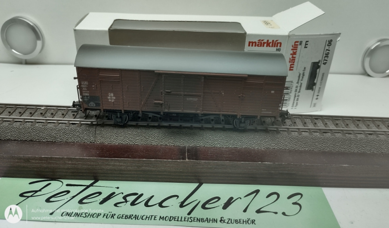 Märklin H0 AC 47367-06 Güterwagen Git 23 "Dresden" DB Braun  OVP