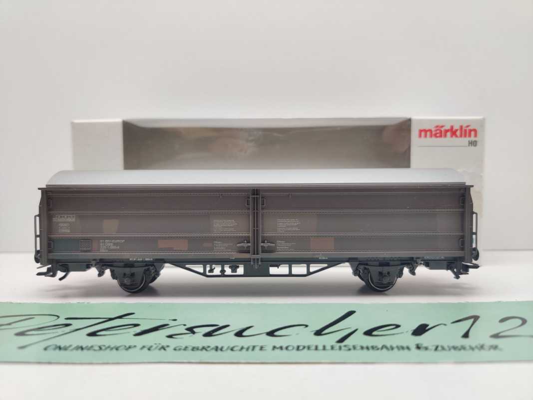 Märklin H0 4737 Schiebewandwagen Bremserbühne Hbis / NEM / ÖBB / OVP
