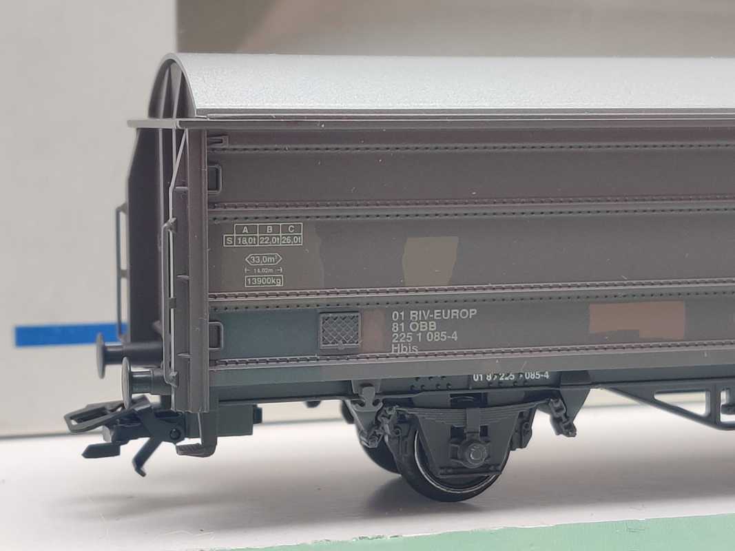 Märklin H0 4737 Schiebewandwagen Bremserbühne Hbis / NEM / ÖBB / OVP