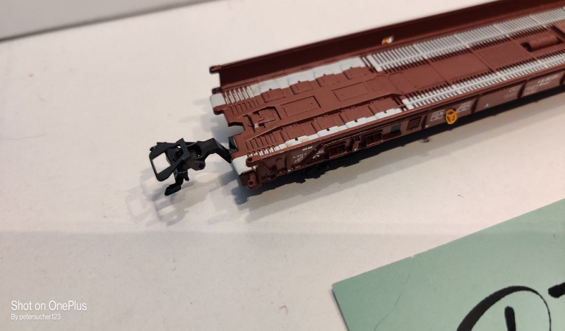 Märklin H0 AC 4740 Niederflurwagen "Rollende Landstr." / Saadkms 690 / DB