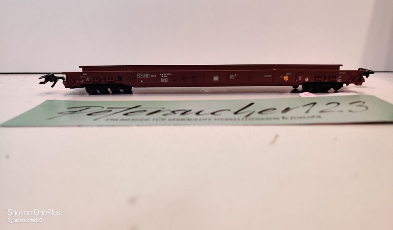 Märklin H0 AC 4740 Niederflurwagen "Rollende Landstr." / Saadkms 690 / DB