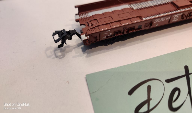 Märklin H0 AC 4740 Niederflurwagen "Rollende Landstr." / Saadkms 690 / DB