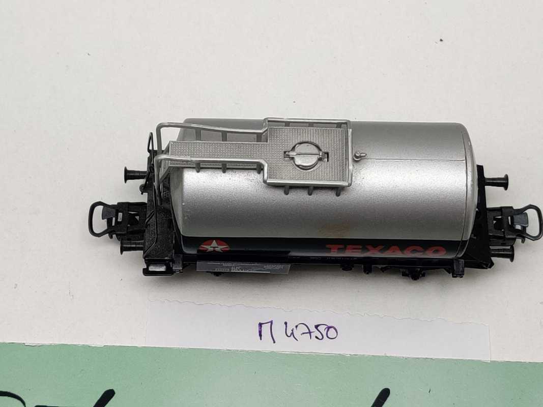 Märklin H0 AC 4750 Kesselwagen Bremserbühne "Texaco" Zs / DB Privat