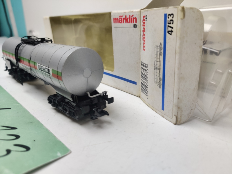 Märklin H0 AC 4753 Knickkesselwagen „BRENNTAG“ / DB / VTG / OVP
