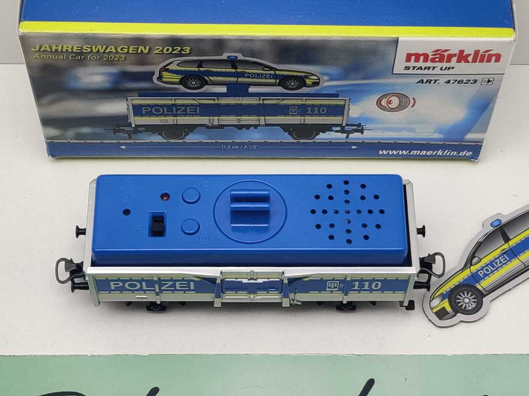 Märklin H0 AC 47623 Start up Club-JW'23 "Polizei" Soundmodul / OVP