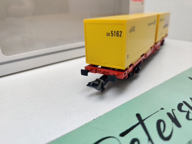 Märklin H0 AC 47708 Postmuseumswagen 2000 "Deutsche Post AG" / NEM / DB / OVP weiß