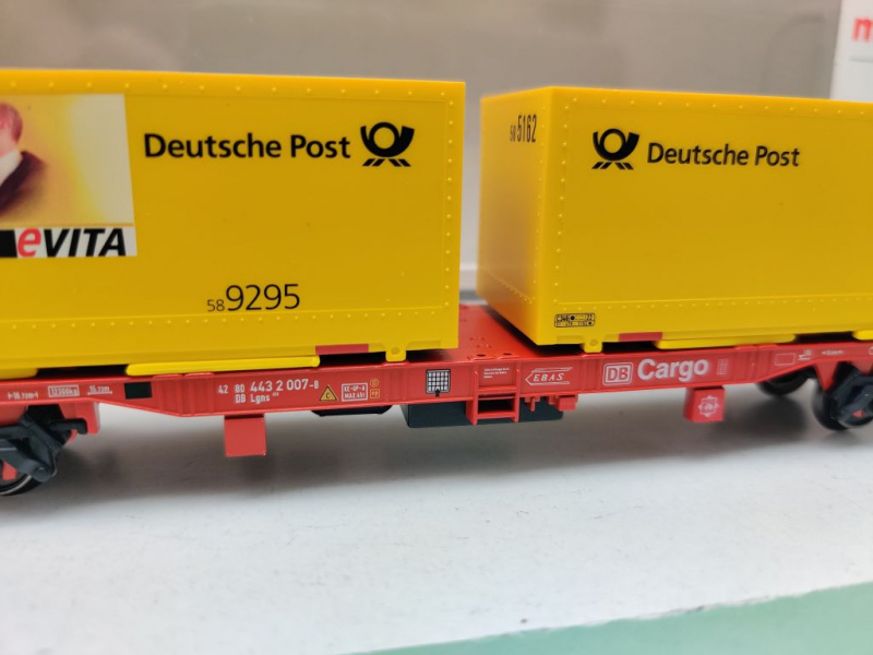Märklin H0 AC 47708 Postmuseumswagen 2000 "Deutsche Post AG" / NEM / DB / OVP weiß