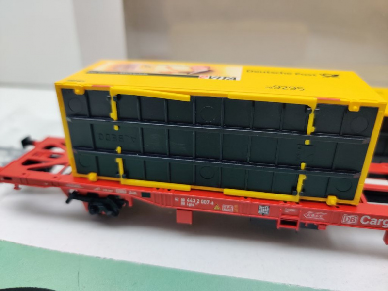 Märklin H0 AC 47708 Postmuseumswagen 2000 "Deutsche Post AG" / NEM / DB / OVP weiß