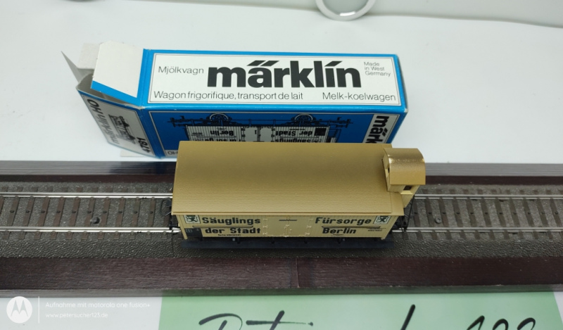 Märklin H0 AC 4781 Säuglings Vorsorge Berlin Blaue OVP