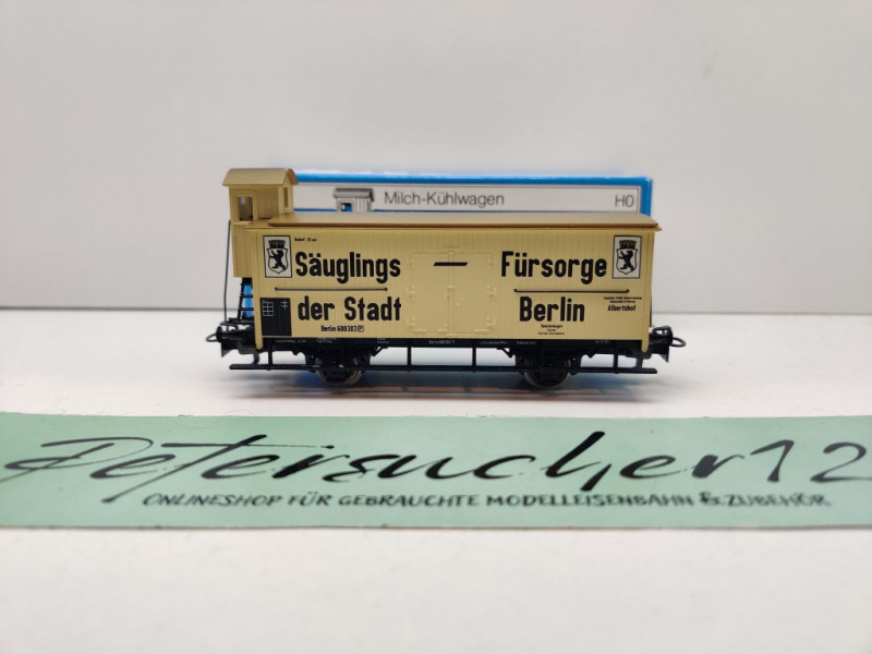 Märklin H0 AC 4781 Güterwagen "Säuglings Fürsorge Berlin" / G10 / DB / OVP blau