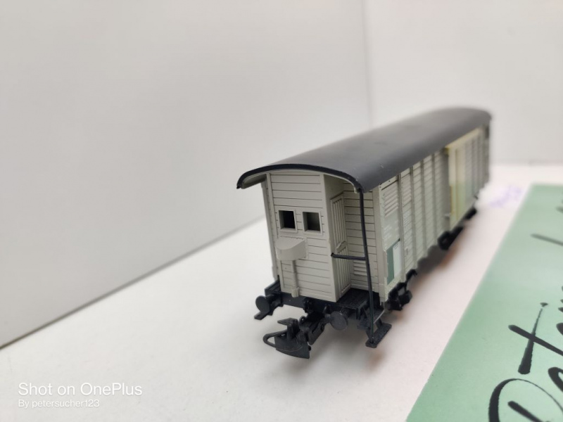 Märklin H0 AC 4786 1x ged. Güterwagen aus Güterwg-Set "Hist. Wagen SBB" / J3d / SBB