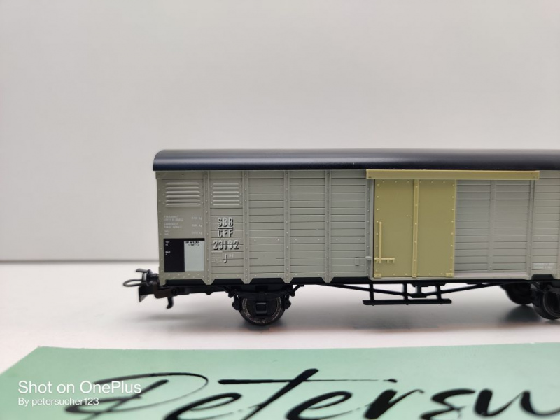Märklin H0 AC 4786 1x ged. Güterwagen aus Güterwg-Set "Hist. Wagen SBB" / J3d / SBB