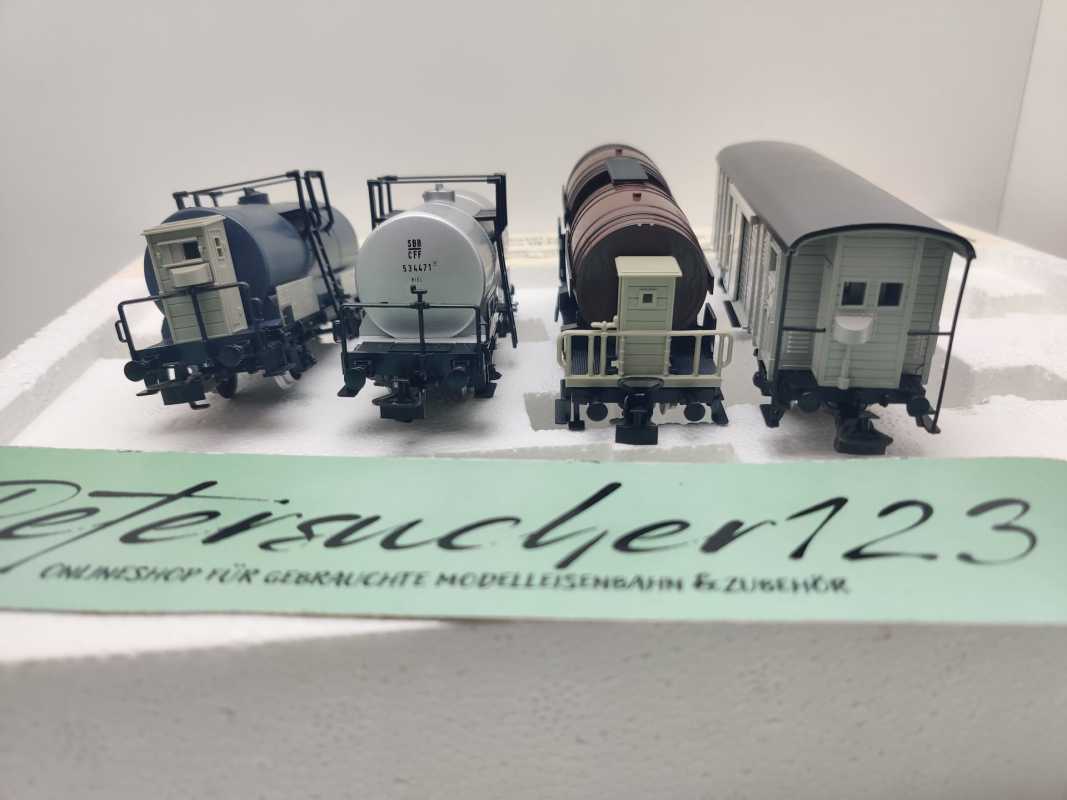 Märklin H0 AC 4786 Güterwagen-Set "Hist. Güterwagen um 1930" / [P] SBB / OVP weiß