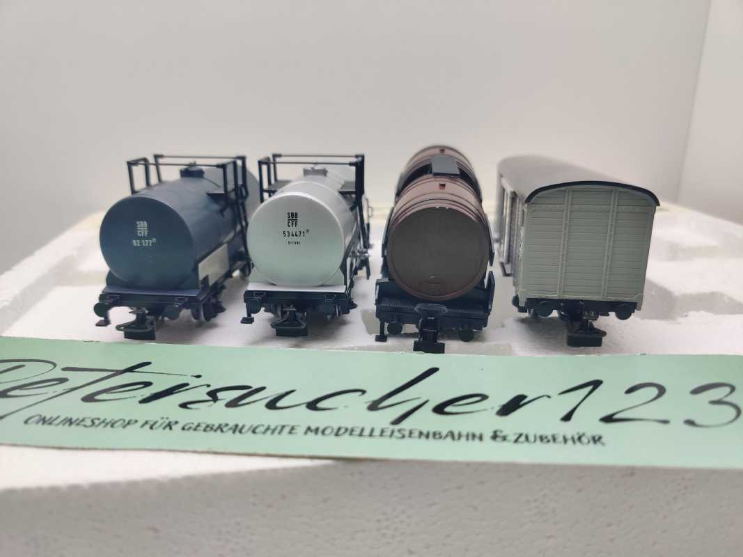 Märklin H0 AC 4786 Güterwagen-Set "Hist. Güterwagen um 1930" / [P] SBB / OVP weiß