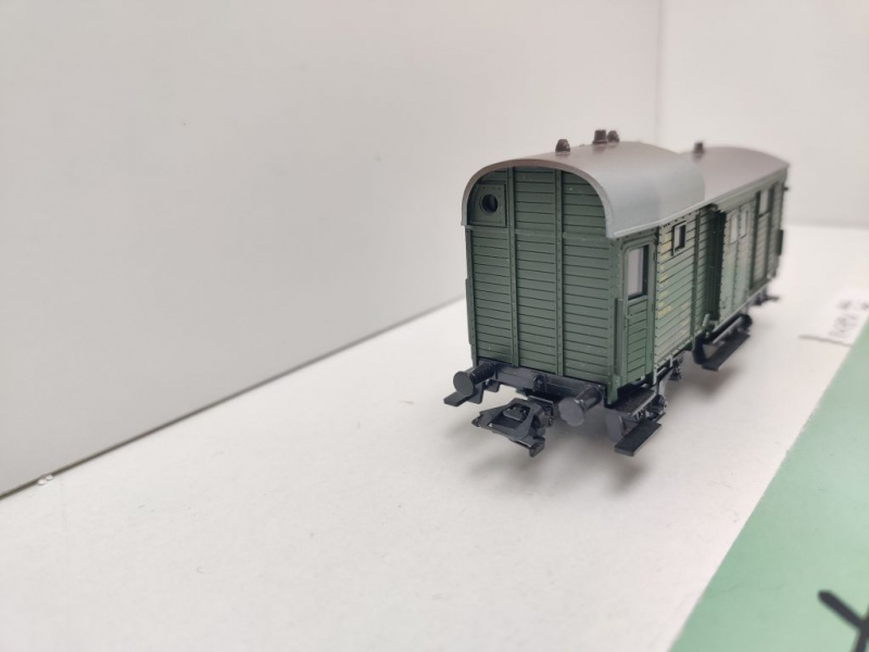 Märklin H0 AC 47891 1x Güterzug-Begleitwagen aus Set / Pwg pr 14 / NEM / DR GB-US