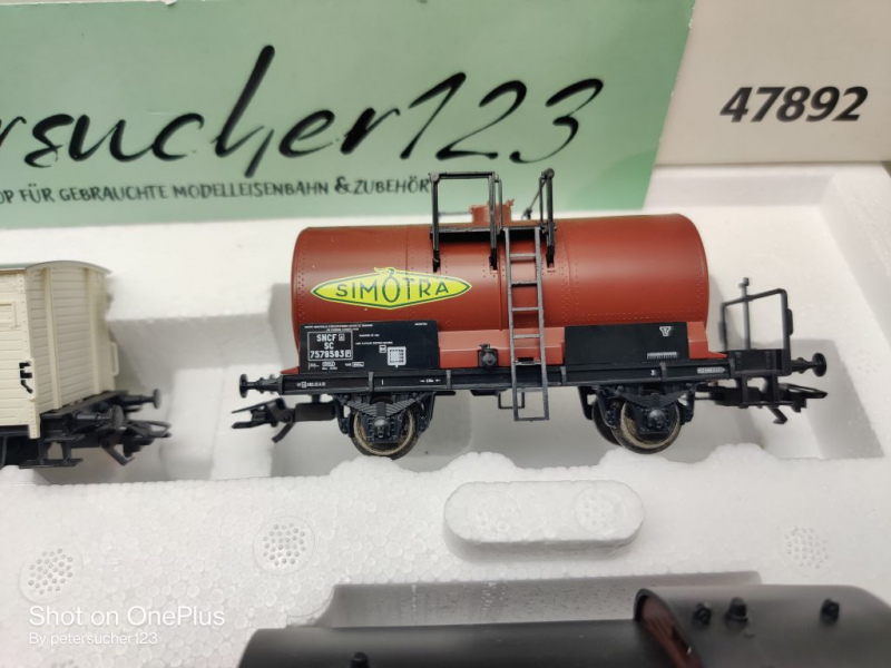 Märklin H0 AC 47892 Wagen-Set "SNCF um 1955" / NEM / SNCF / OVP weiß