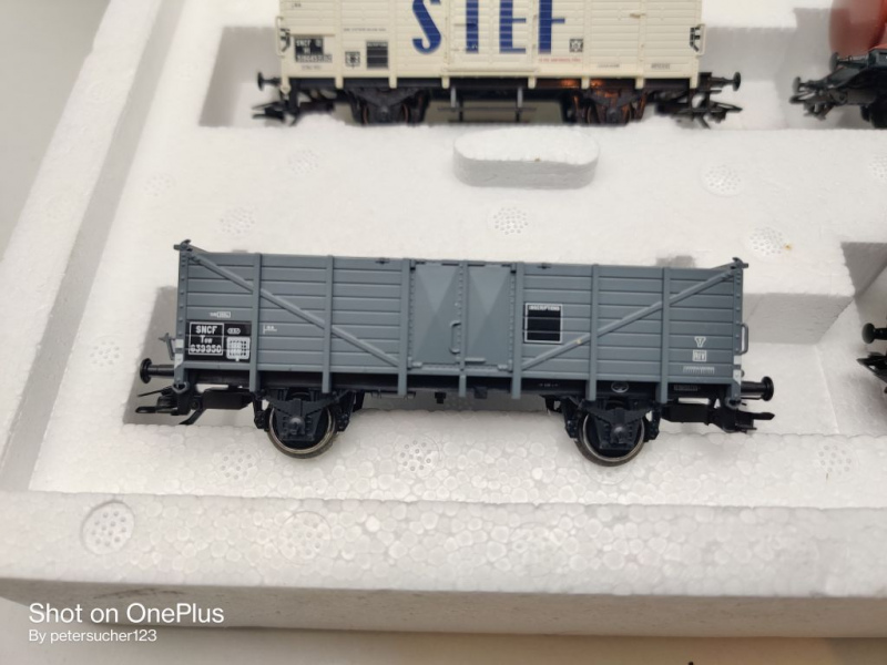 Märklin H0 AC 47892 Wagen-Set "SNCF um 1955" / NEM / SNCF / OVP weiß