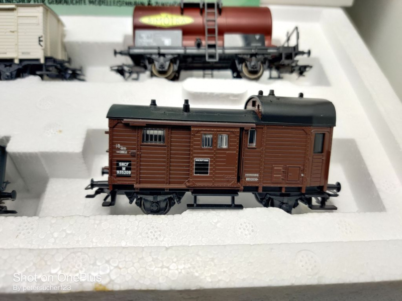 Märklin H0 AC 47892 Wagen-Set "SNCF um 1955" / NEM / SNCF / OVP weiß