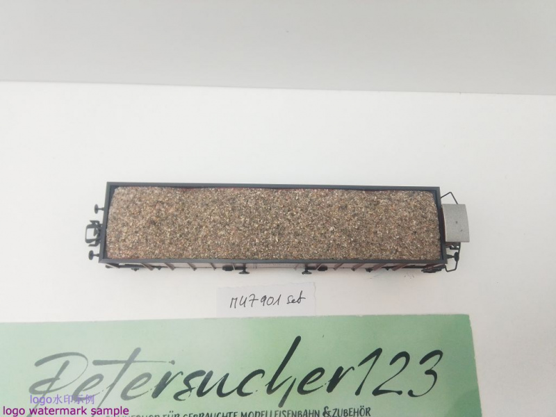 Märklin H0 AC 47901 1x Kohlentrichterwagen aus Set "Gleisbauzug" / NEM /DRG