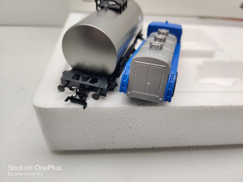Märklin H0 AC 47903 Wagen-Set "Brennstoff" / NEM / DB / OVP weiß