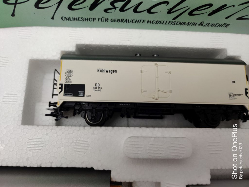 Märklin H0 AC 47904 Wagen-Set "Kolonialwaren" / NEM / DB / OVP weiß