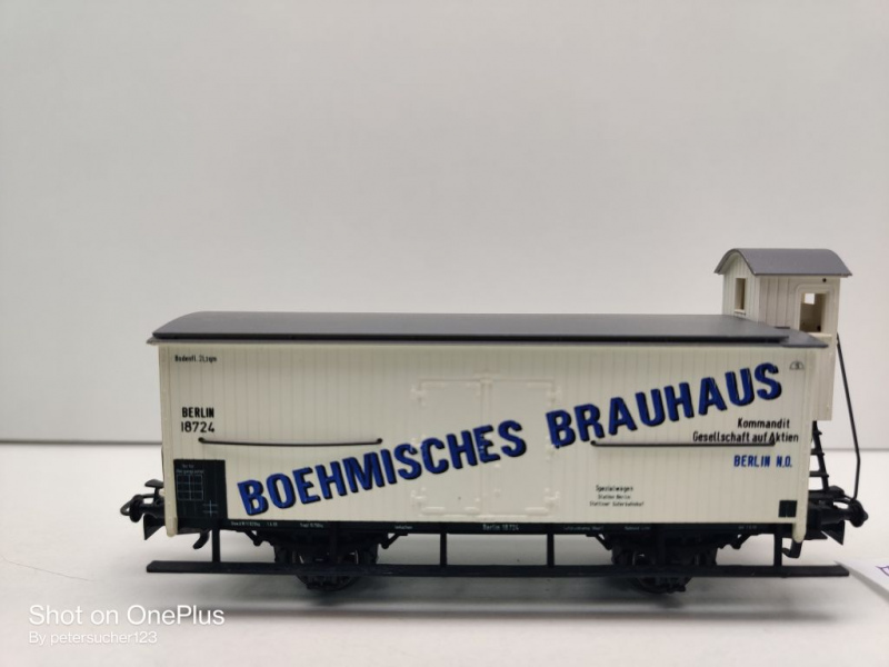 Märklin H0 AC 4791 1x Bierwagen aus "Reg.-Wagen-Set Berlin" / Privat