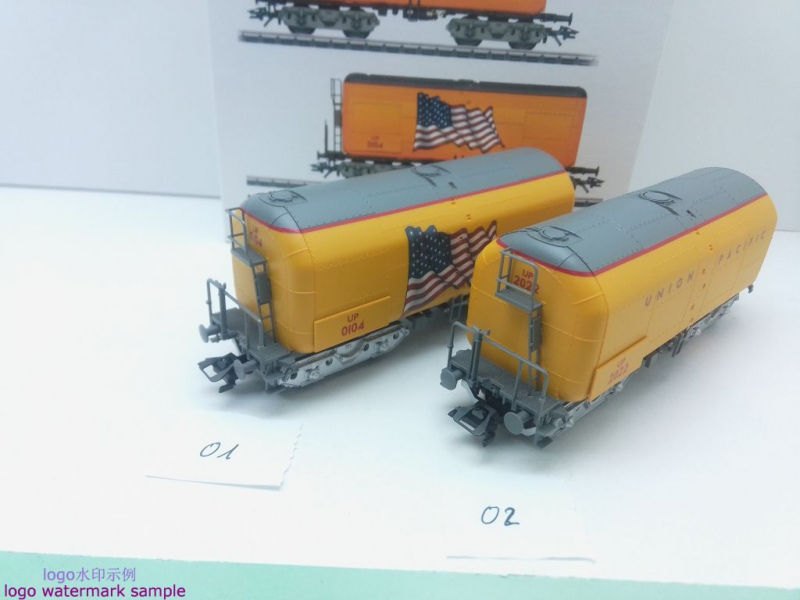 Märklin H0 AC 47918 US Kesselwagen-Set "UNION PACIFIC" Ksl / NEM / U.P. / OVP weiß