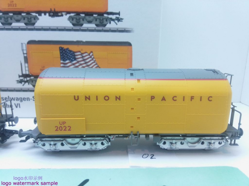 Märklin H0 AC 47918 US Kesselwagen-Set "UNION PACIFIC" Ksl / NEM / U.P. / OVP weiß