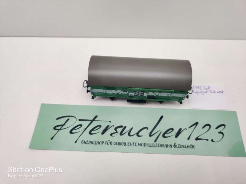 Märklin H0 AC 4792 1x ged. Güterwagen aus "Reg.-Wagen-Set Südwest" / GR20 / DB