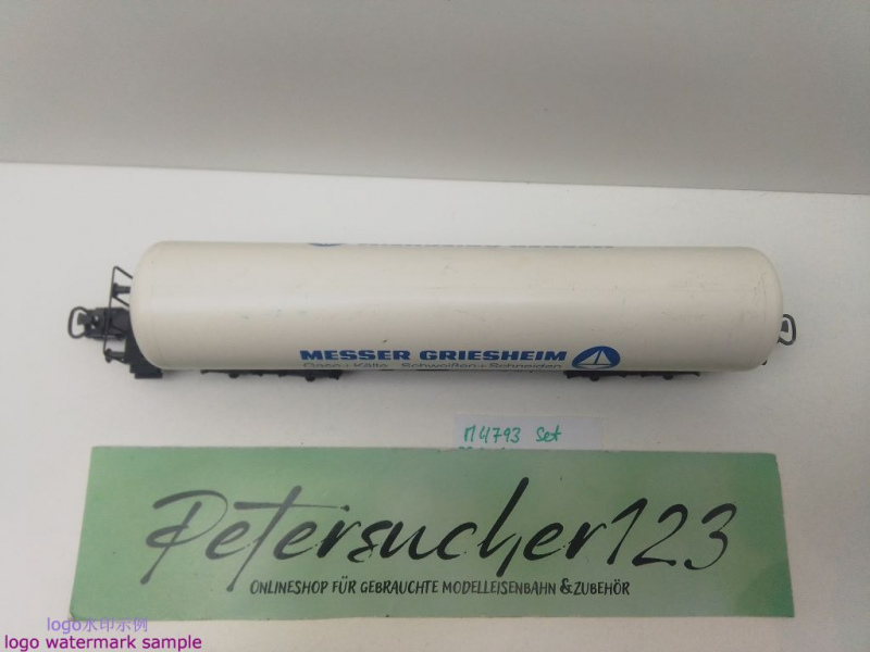 Märklin H0 AC 4793 1x Druckgas-Kesselwagen "Messer Griesheim" aus Set / DB