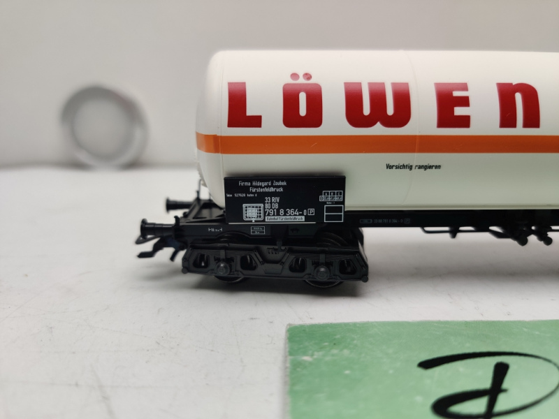 Märklin H0 AC 4798 Kesselwagen "LÖWEN GAS 10"/ DB