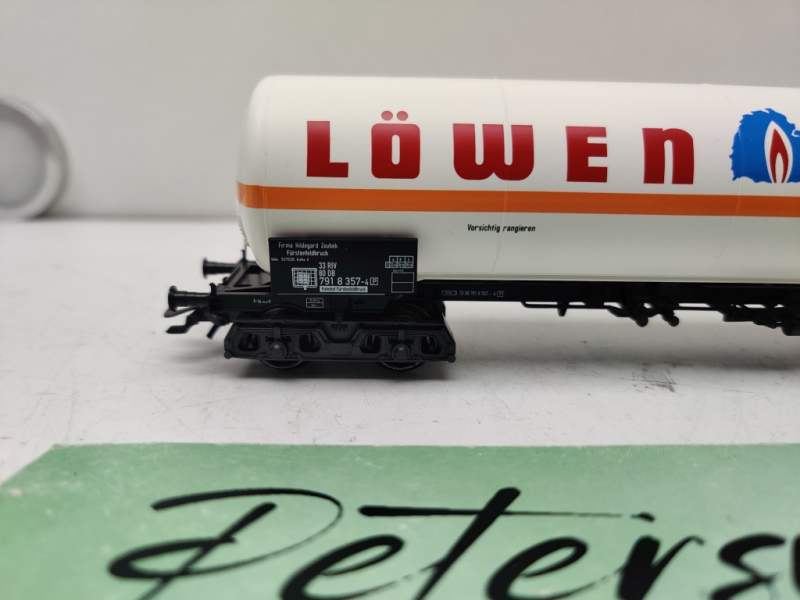 Märklin H0 AC 4798 Kesselwagen "LÖWEN GAS 3"/ DB