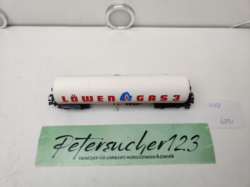 Märklin H0 AC 4798 Kesselwagen "LÖWEN GAS 3"/ DB