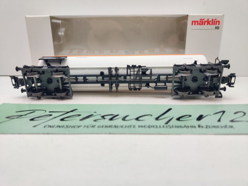 Märklin H0 AC 4798 1x Druckgas-Kesselwagen "Löwengas3" / NEM / DB / ErsatzVP weiß