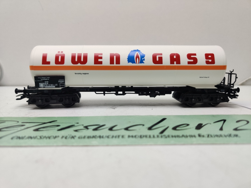 Märklin H0 AC 4798 Kesselwagen "LÖWEN GAS 9"/ DB