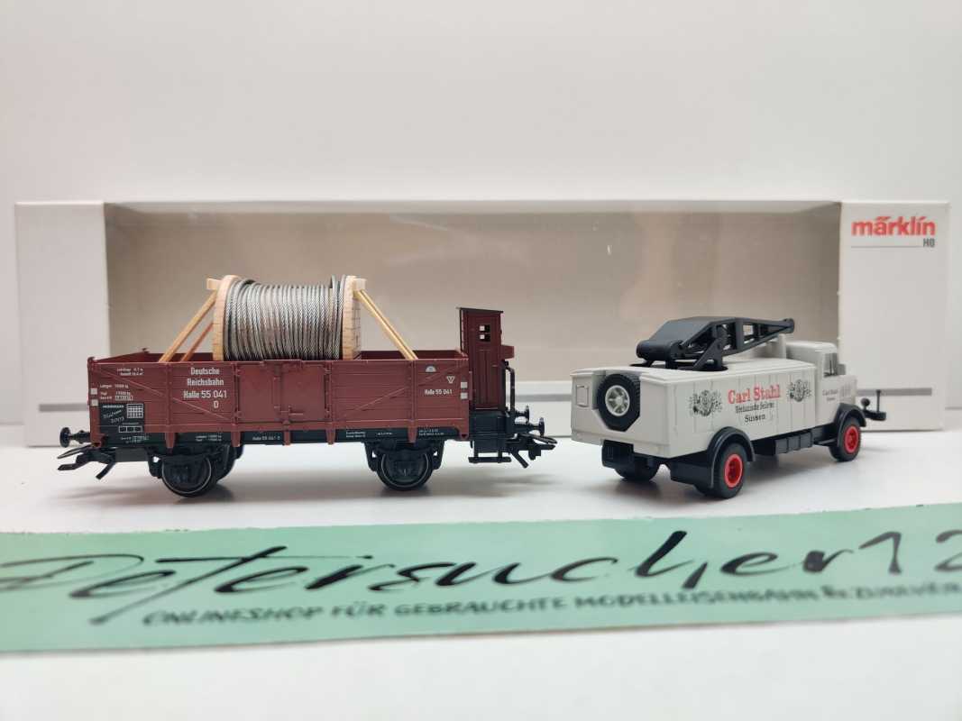 Märklin H0 AC 48003 Museumswagen-Set 2003 ,,Carl Stahl" NEM / DRG / OVP